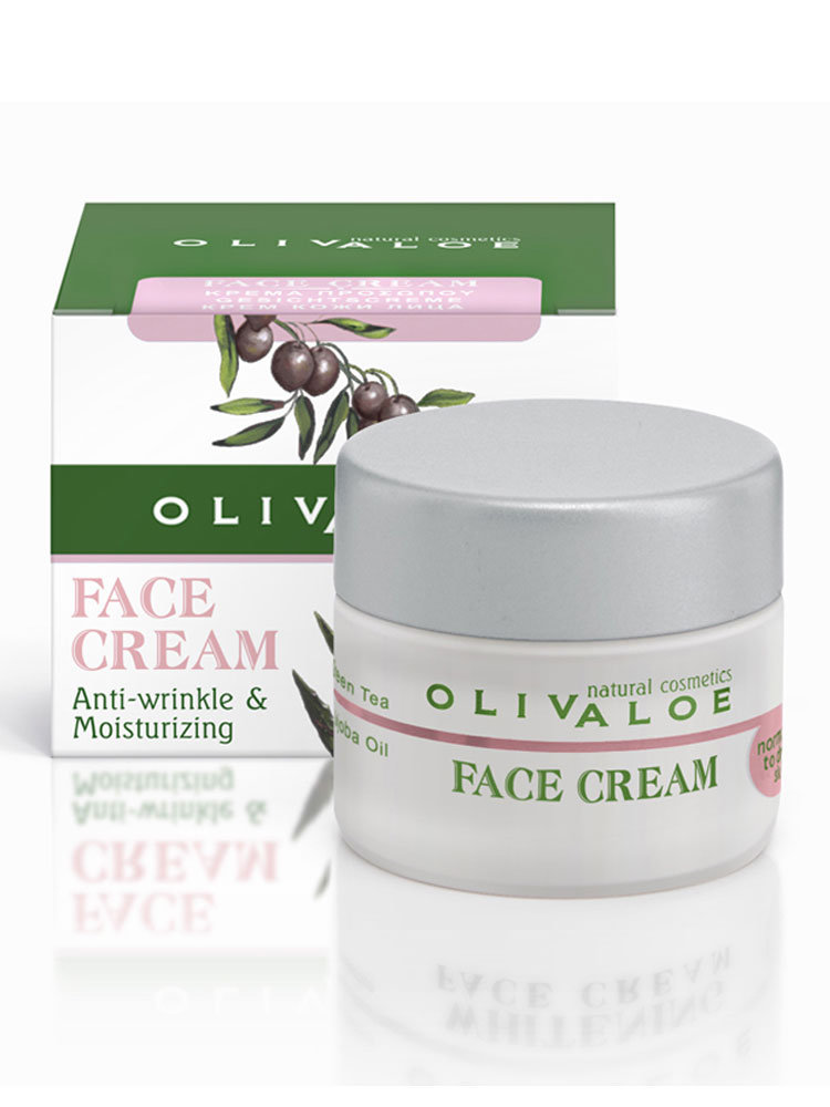Olivaloe moisturizing face cream for normal to dry skin 1
